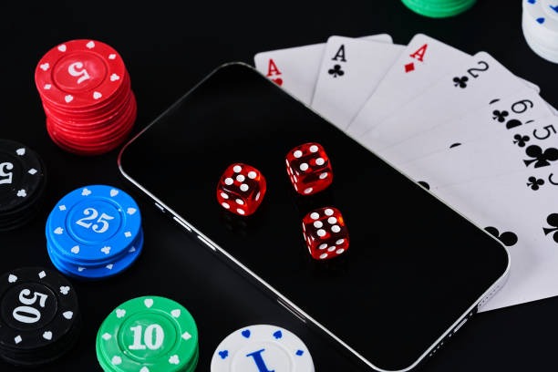 Mobile app interface showing live casino tables and sports markets